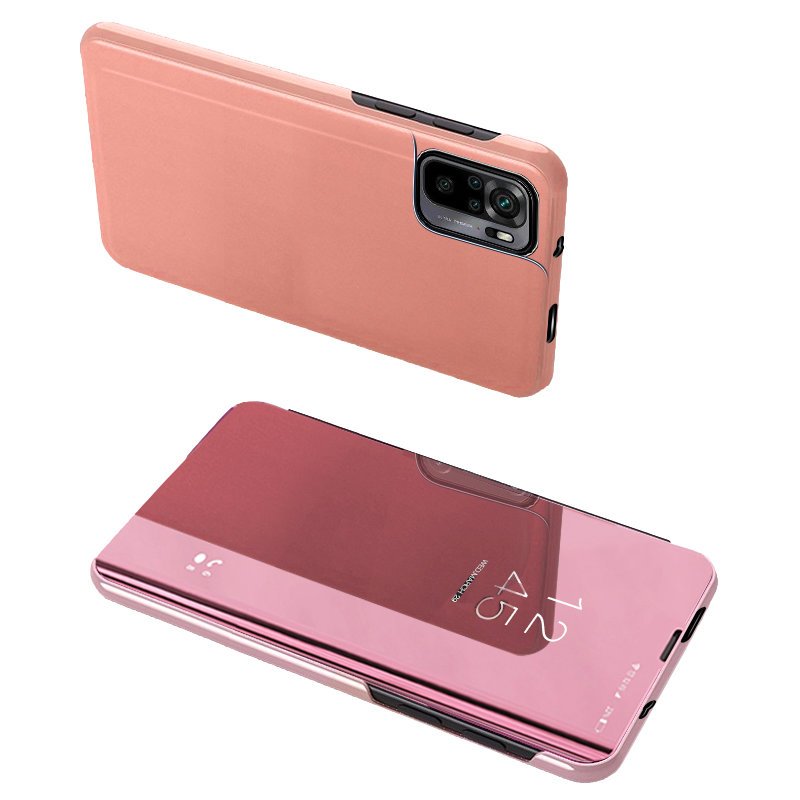 Clear View Case flip case Xiaomi Redmi Note 11 Pro+ 5G (China) / 11 Pro 5G (China) / Mi11i HyperCharge / Poco X4 NFC 5G pink - TopMag