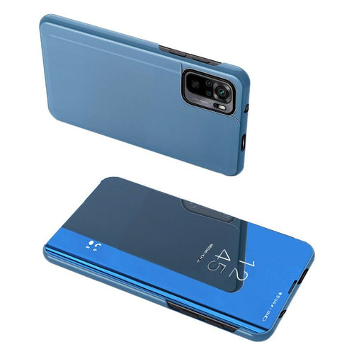 Clear View Case blue Poco M4 Pro 5G flip cover - TopMag