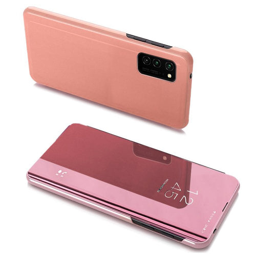Clear View Case for Samsung Galaxy A03s (166.5) pink - TopMag
