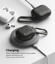 Заредете изображение във визуализатора на галерията – Ringke Onyx Case for AirPods 3 Cover Earphone Case Black (EC52336RS) - TopMag
