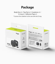 Заредете изображение във визуализатора на галерията – Ringke Onyx Case for AirPods 3 Cover Earphone Case Black (EC52336RS) - TopMag
