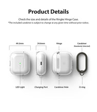 Заредете изображение във визуализатора на галерията – Ringke Hinge Case for AirPods 3 Cover Earphone Case Transparent (EC59094RS) - TopMag
