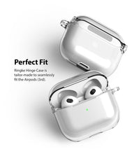 Заредете изображение във визуализатора на галерията – Ringke Hinge Case for AirPods 3 Cover Earphone Case Transparent (EC59094RS) - TopMag

