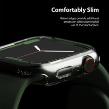 Заредете изображение във визуализатора на галерията – Ringke Slim Watch Case Set 2x Case for Watch 7 Smartwatch 41mm Transparent + Green (S58981RS) - TopMag
