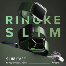Заредете изображение във визуализатора на галерията – Ringke Slim Watch Case Set 2x Case for Watch 7 Smartwatch 45mm Transparent + Black (S58884RS) - TopMag
