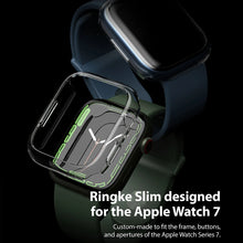 Заредете изображение във визуализатора на галерията – Ringke Slim Watch Case Set 2x Case for Watch 7 Smartwatch 45mm Transparent + Black (S58884RS) - TopMag
