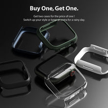 Заредете изображение във визуализатора на галерията – Ringke Slim Watch Case Set 2x Case for Watch 7 Smartwatch 45mm Transparent + Black (S58884RS) - TopMag
