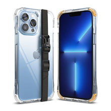 Заредете изображение във визуализатора на галерията – Ringke Fusion + Combo Armored Case for iPhone 13 Pro Max Housing Cover with Gel Frame, Strap - Yellow (FPB578E67) - TopMag
