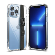 Заредете изображение във визуализатора на галерията – Ringke Fusion + Combo Armored Case for iPhone 13 Pro Max Housing Cover with Gel Frame + Black Strap (FPB578E55) - TopMag
