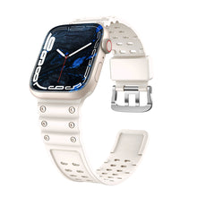 Заредете изображение във визуализатора на галерията – Strap Triple Protection strap for Apple Watch SE, 8, 7, 6, 5, 4, 3, 2, 1 (41, 40, 38 mm) bracelet bracelet beige
