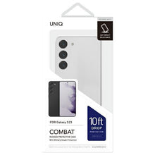 Заредете изображение във визуализатора на галерията – Uniq case Combat Sam S23 S911 black/carbon black
