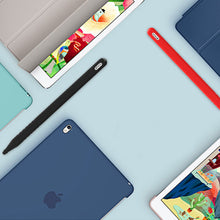 Заредете изображение във визуализатора на галерията – Case for Apple Pencil 2 silicone stylus overlay black - TopMag
