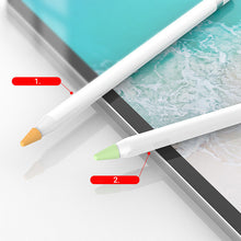 Заредете изображение във визуализатора на галерията – Set of 8 stylus tip caps for Apple Pencil 2/1 white - TopMag
