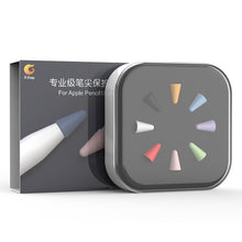 Заредете изображение във визуализатора на галерията – Set of 8 stylus tip caps for Apple Pencil 2/1 various colors - TopMag
