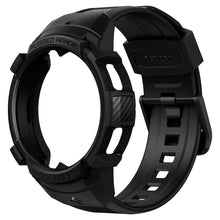Заредете изображение във визуализатора на галерията – SPIGEN RUGGED ARMOR "PRO" GALAXY WATCH 4 CLASSIC 42 MM MATTE BLACK - TopMag
