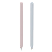 Заредете изображение във визуализатора на галерията – Stoyobe Pencil Sleeve 2x case for Apple Pencil 2 case overlay stylus case pink + light blue - TopMag
