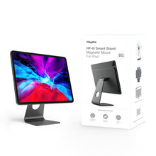 Заредете изображение във визуализатора на галерията – Stoyobe Smart Stand Magnetic Stand for iPad Pro 12.9 2018/2020/2021 Stand Tablet Holder Gray (HF-III) - TopMag

