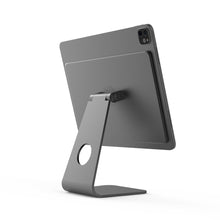 Заредете изображение във визуализатора на галерията – Stoyobe Smart Stand Magnetic Stand for iPad Pro 12.9 2018/2020/2021 Stand Tablet Holder Gray (HF-III) - TopMag
