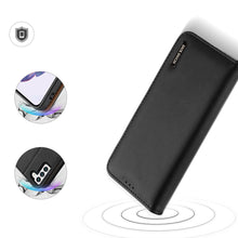 Заредете изображение във визуализатора на галерията – Dux Ducis Hivo Leather Flip Cover Genuine Leather Wallet For Cards And Documents Samsung Galaxy S22 Black - TopMag
