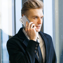 Заредете изображение във визуализатора на галерията – Dux Ducis Fino case is made of nylon material for Samsung Galaxy S22 blue - TopMag
