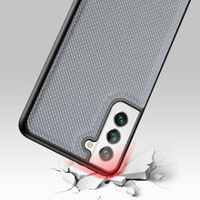 Заредете изображение във визуализатора на галерията – Dux Ducis Fino case is made of nylon material for Samsung Galaxy S22 blue - TopMag
