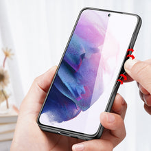 Заредете изображение във визуализатора на галерията – Dux Ducis Fino case is made of nylon material for Samsung Galaxy S22 blue - TopMag

