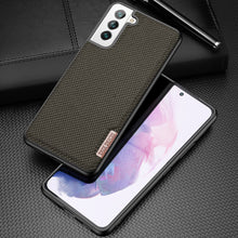 Заредете изображение във визуализатора на галерията – Dux Ducis Fino case is made of nylon material for Samsung Galaxy S22 green - TopMag
