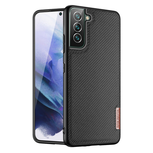 Dux Ducis Fino case cover, nylon material Samsung Galaxy S22 + (S22 Plus) black - TopMag