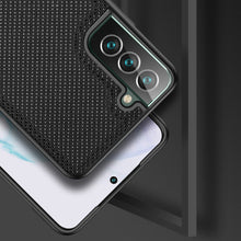 Заредете изображение във визуализатора на галерията – Dux Ducis Fino case cover, nylon material Samsung Galaxy S22 + (S22 Plus) black - TopMag
