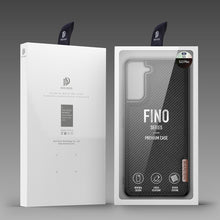 Заредете изображение във визуализатора на галерията – Dux Ducis Fino case cover, nylon material Samsung Galaxy S22 + (S22 Plus) black - TopMag
