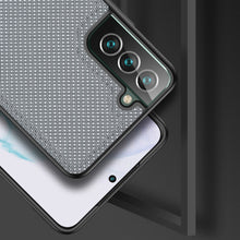 Заредете изображение във визуализатора на галерията – Dux Ducis Fino case is made of nylon material for Samsung Galaxy S22 + (S22 Plus) blue - TopMag
