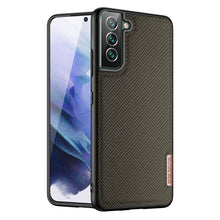 Заредете изображение във визуализатора на галерията – Dux Ducis Fino case is made of nylon material for Samsung Galaxy S22 + (S22 Plus) green - TopMag
