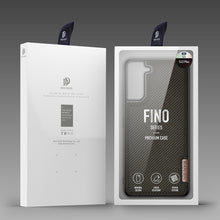 Заредете изображение във визуализатора на галерията – Dux Ducis Fino case is made of nylon material for Samsung Galaxy S22 + (S22 Plus) green - TopMag
