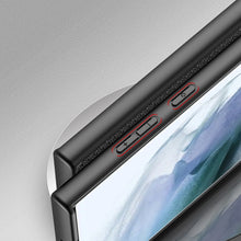 Заредете изображение във визуализатора на галерията – Dux Ducis Fino case is made of nylon material for Samsung Galaxy S22 Ultra black - TopMag
