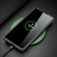 Заредете изображение във визуализатора на галерията – Dux Ducis Fino case is made of nylon material for Samsung Galaxy S22 Ultra black - TopMag
