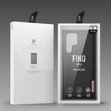 Заредете изображение във визуализатора на галерията – Dux Ducis Fino case is made of nylon material for Samsung Galaxy S22 Ultra black - TopMag
