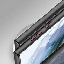 Заредете изображение във визуализатора на галерията – Dux Ducis Fino case is made of nylon material for Samsung Galaxy S22 Ultra blue - TopMag
