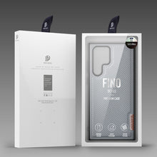 Заредете изображение във визуализатора на галерията – Dux Ducis Fino case is made of nylon material for Samsung Galaxy S22 Ultra blue - TopMag
