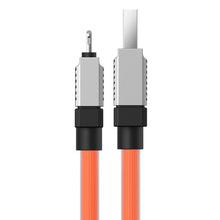 Заредете изображение във визуализатора на галерията – BASEUS cable USB to Apple Lightning 8-pin CoolPlay 2,4A 1m orange CAKW000407
