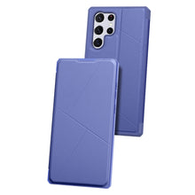 Заредете изображение във визуализатора на галерията – DUX DUCIS Skin X Holster Cover for Samsung Galaxy S22 Ultra blue - TopMag

