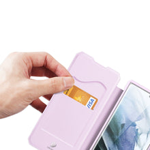 Заредете изображение във визуализатора на галерията – DUX DUCIS Skin X Holster Cover for Samsung Galaxy S22 Ultra pink - TopMag
