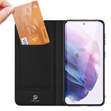 Заредете изображение във визуализатора на галерията – Dux Ducis Skin Pro Holster Cover for Samsung Galaxy S22 black - TopMag
