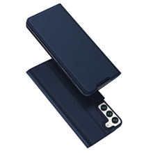 Заредете изображение във визуализатора на галерията – Dux Ducis Skin Pro Holster Cover for Samsung Galaxy S22 blue - TopMag
