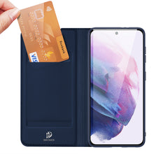 Заредете изображение във визуализатора на галерията – Dux Ducis Skin Pro Holster Cover for Samsung Galaxy S22 blue - TopMag
