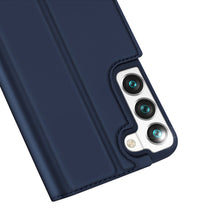 Заредете изображение във визуализатора на галерията – Dux Ducis Skin Pro Holster Cover for Samsung Galaxy S22 blue - TopMag
