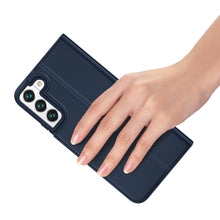 Заредете изображение във визуализатора на галерията – Dux Ducis Skin Pro Holster Cover for Samsung Galaxy S22 blue - TopMag
