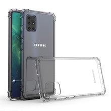Заредете изображение във визуализатора на галерията – Wozinsky Anti Shock durable case with Military Grade Protection for Samsung Galaxy A51 transparent
