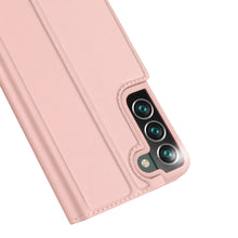 Заредете изображение във визуализатора на галерията – Dux Ducis Skin Pro Holster Cover for Samsung Galaxy S22 + (S22 Plus) pink - TopMag
