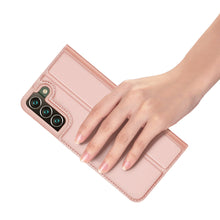 Заредете изображение във визуализатора на галерията – Dux Ducis Skin Pro Holster Cover for Samsung Galaxy S22 + (S22 Plus) pink - TopMag
