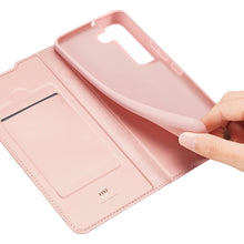 Заредете изображение във визуализатора на галерията – Dux Ducis Skin Pro Holster Cover for Samsung Galaxy S22 + (S22 Plus) pink - TopMag
